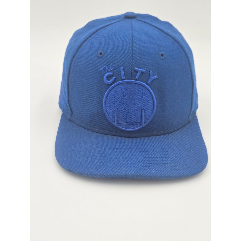 Golden State Warriors The City New Era 9FIFTY Snapback Blue NBA Hat